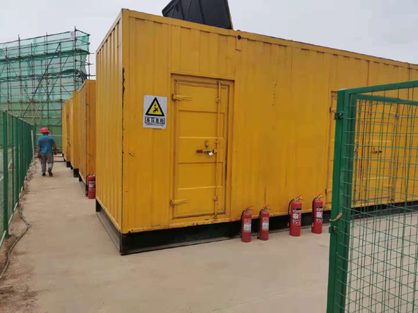 宕昌出租发电机柴油发电机组受潮后，该如何处理？