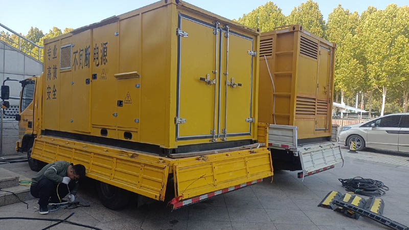 宕昌柴油发电机组和UPS电源配合使用时的注意事项